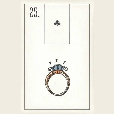 Maybe Lenormand Oracle Deck by Ryan Edward 52 Cards US Games Divination