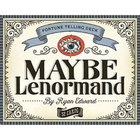 Maybe Lenormand Oracle Deck by Ryan Edward 52 Cards US Games Divination