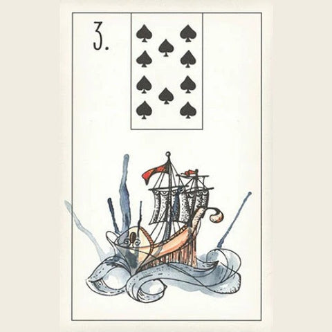 Maybe Lenormand Oracle Deck by Ryan Edward 52 Cards US Games Divination