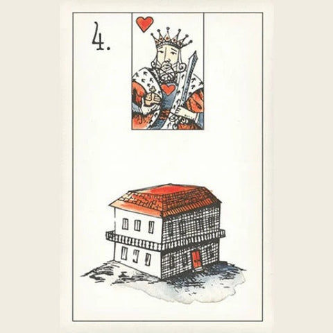 Maybe Lenormand Oracle Deck by Ryan Edward 52 Cards US Games Divination