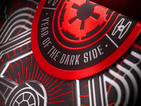 Star Wars Dark Side Playing Cards Deck by Theory11 Black Red Poker