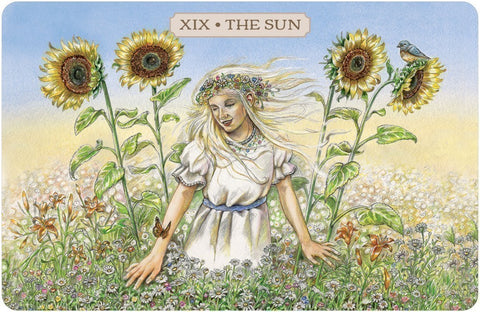 Pastoral Tarot Cards Deck & Book Set With Linen Pouch US Games Systems NEW