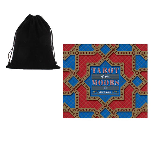 Tarot of the Moors Tarot Card Deck Set with Guidebook & Bag by Schiffer