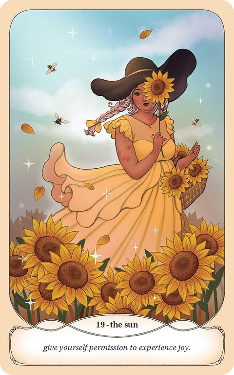 Cozy Witch Tarot Card Deck & Guidebook by Amanda Lovelace Janaina Medeiros