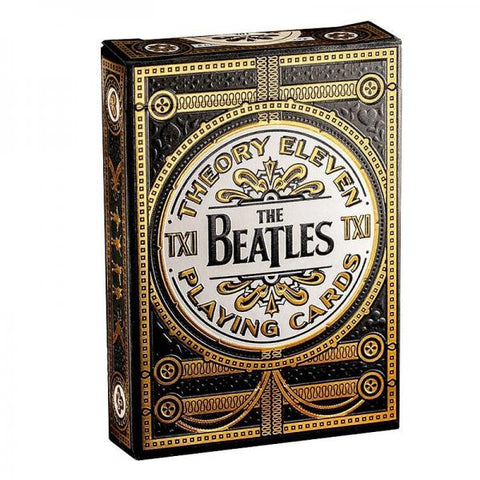 The Beatles Black Special Edition Playing Cards by Theory11 Poker Deck