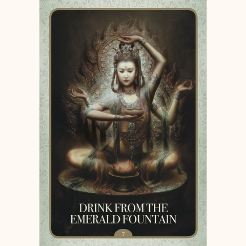 Kuan Yin Oracle Card Deck by Alana Fairchild 44 Cards Blue Angel
