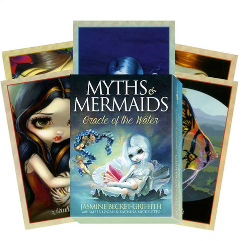 Myths & Mermaids Oracle Cards Deck Jasmine Becket Griffith Blue Angel NEW