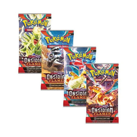 Pokemon TCG Obsidian Flames Booster Pack 10 Cards Scarlet & Violet English