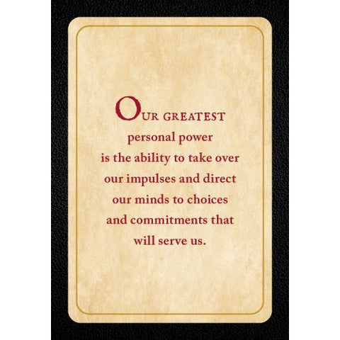 Motivation Manifesto Oracle Cards Deck by Brendon Burchard Hay House