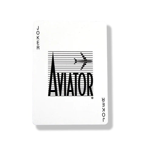 Aviator Standard Index Red Playing Cards Poker Deck Magic Tricks USPCC