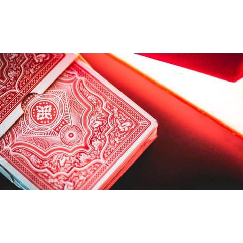 Ellusionist Cohort Red Marked Playing Cards Poker Size Deck