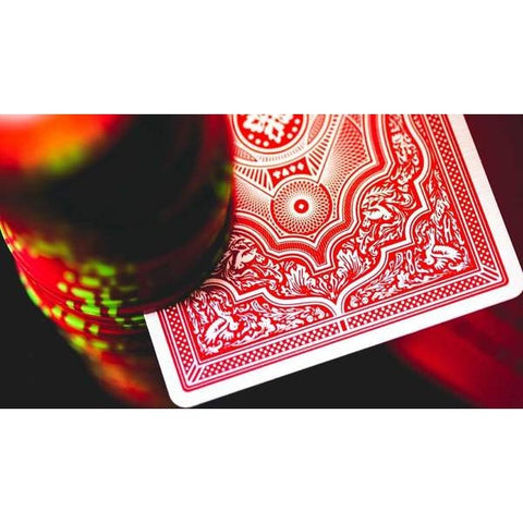 Ellusionist Cohort Red Marked Playing Cards Poker Size Deck