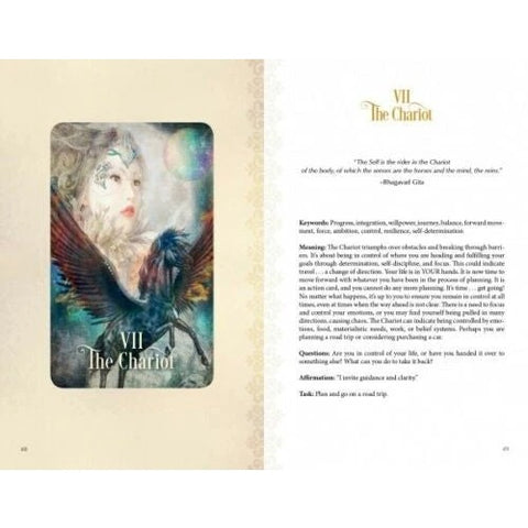 Tarot of Enchanted Dreams 78-Card Deck & Guidebook by Schiffer
