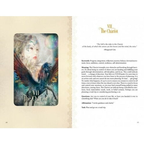 Tarot of Enchanted Dreams 78-Card Deck & Guidebook by Schiffer