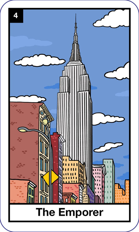 NYC Tarot Deck 78 Cards with Guidebook Big Apple by Sterling Ethos