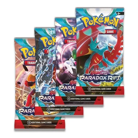 Pokemon TCG Scarlet & Violet Paradox Rift Sleeved Booster Pack EN 10 Cards