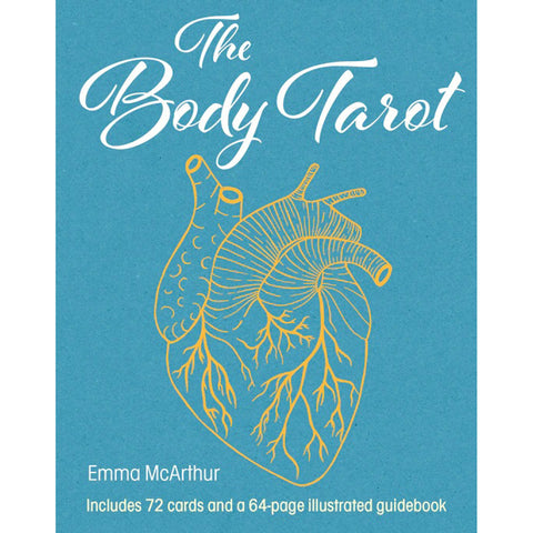 The Body Tarot Cards & Full Guidebook Cico Books By Emma Mcarthur Anatomic NEW