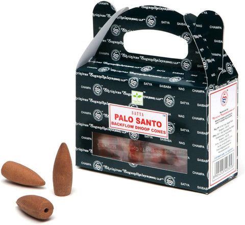 Backflow Dhoop Cones - Palo Santo Satya