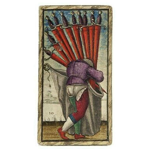 Sola Busca Tarot Cards Deck Lo Scarabeo Museum Quality Line Divination Sp08