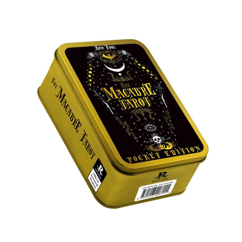 Macabre Tarot Pocket Tin 78 Card Deck with Guidebook by Rockpool