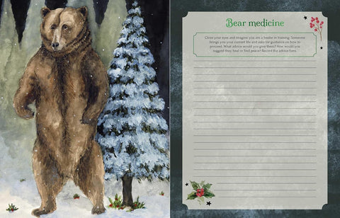 Seasons of the Witch Yule Guided Journal by Rockpool | 50 Oracle Prompts