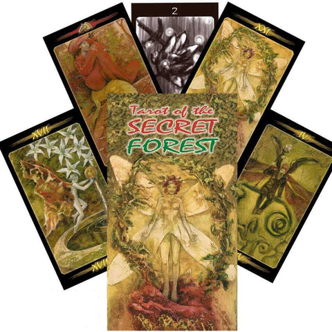 Tarot Of The Secret Forest Deck Cards Mattioli Esoteric Telling Lo Scarabeo NEW