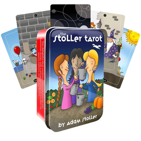 Stoller Tarot in a Tin Deck by US Games Pocket Size 78 Cards New