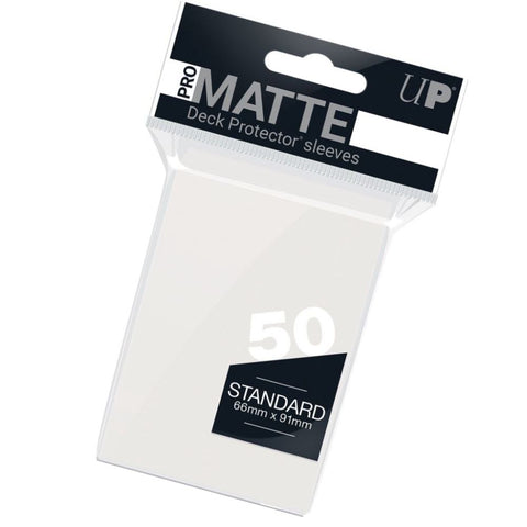 Pro-Matte Standard Deck Protector Sleeves 50 pcs. Clear Ultra Pro