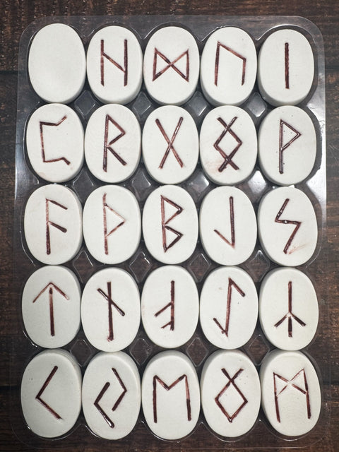 Book of Runes Divination 25 Rune Stones US Games