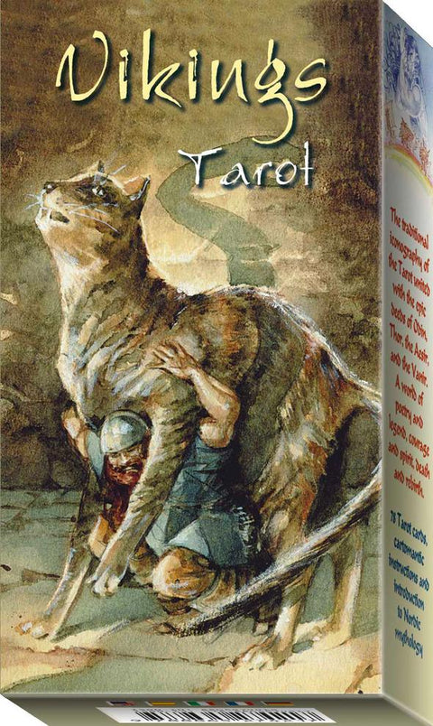 Vikings Tarot Deck Cards Esoteric Fortune Telling Lo Scarabeo NEW
