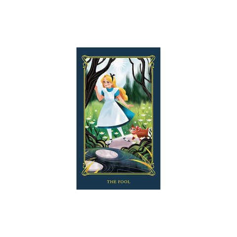 Disney Alice in Wonderland Tiny Tarot Deck & Guidebook Tin Insight Editions