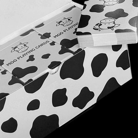 Moo Playing Cards by DiFatta – Cow-Themed Poker Deck, Limited 500, Cardistry