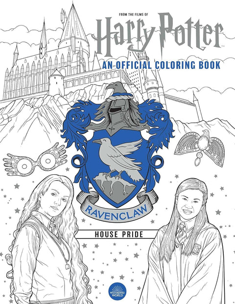 Harry Potter Ravenclaw House Pride Official Coloring Book by Insight Editions