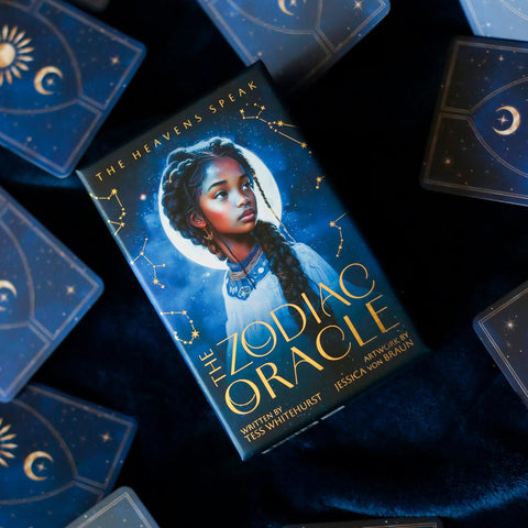 Zodiac Oracle Cards Blue Angel