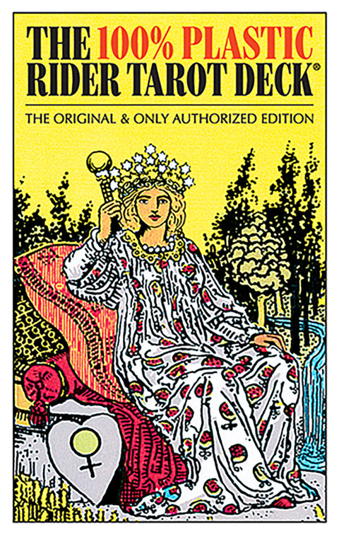 Rider Waite 100% Plastic Tarot Deck 78 Cards US Games Pamela Colman Smith