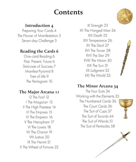 Manifestation Tarot: Cards and book Set Cico Books