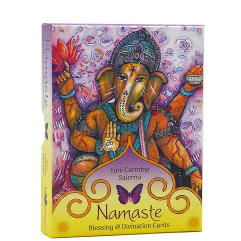Namaste Blessing & Divination Oracle Cards Deck by Toni Carmine Salerno
