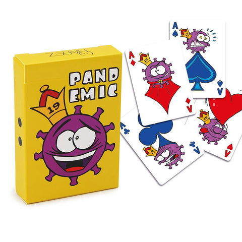 Pandemic Playing Cards Poker Deck by Mapez Difatta USPCC Custom Art