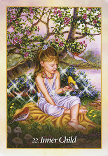 Oracle of the Angels 44-Card Deck by Mario Duguay, Blue Angel