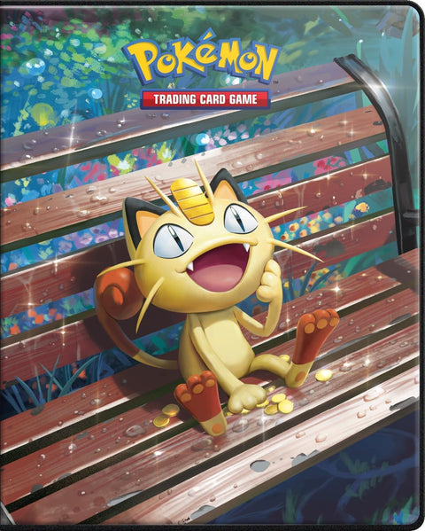 Meowth And Starmie 4-pocket Portfolio For The Pokémon Tcg Ultra Pro