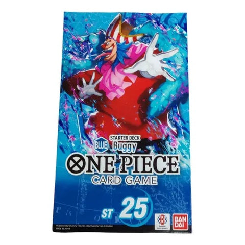 One Piece TCG Buggy ST-25 Starter Deck Set with Bonus Booster Pack