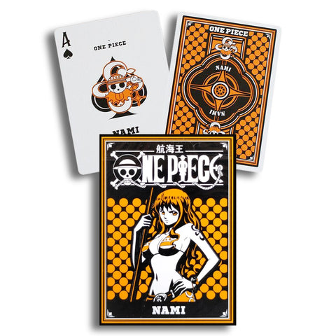 One Piece Nami Playing Cards Deck Official Anime Poker Card Game