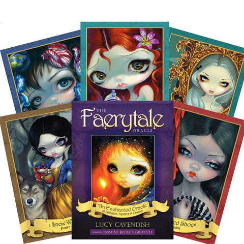 The Faerytale Oracle Deck Cards Esoteric Fortune Telling Blue Angel NEW