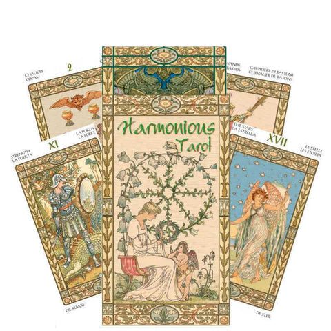 Harmonious Tarot Deck 78 Cards Lo Scarabeo Divination Fortune Telling