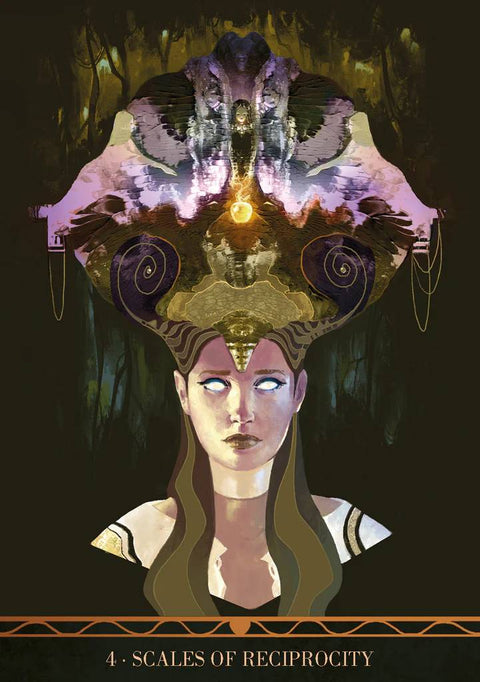 Visions Of Duality Inspirational Cards Deck & Book Reflections Lo Scarabeo