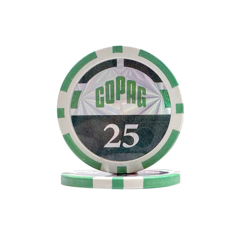 Copag 300 Poker Chip Set Dark Aluminum Case with 2 Jumbo Index Decks