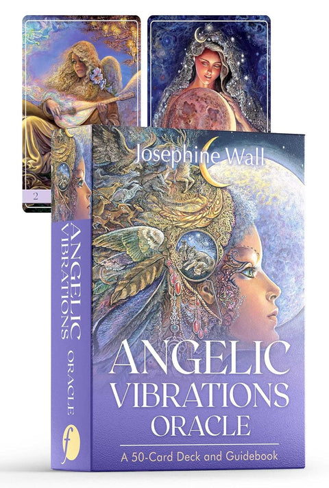 Angelic Vibrations Oracle Cards Deck Josephine Wall 50-Card Findhorn