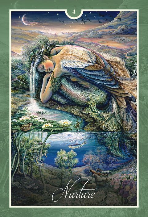 Whispers Of Healing Oracle Deck Cards Esoteric Fortune Telling Blue Angel