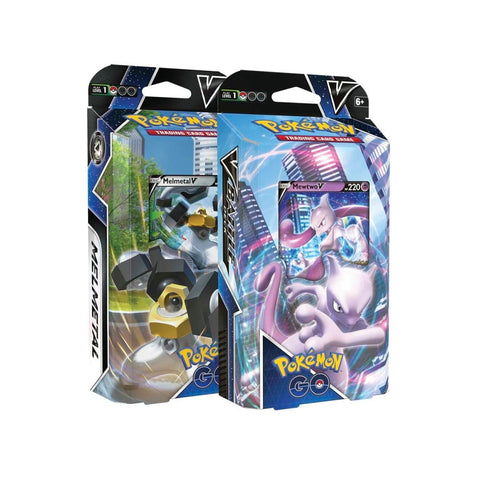 Pokémon Go V Battle Deck Bundle - Mewtwo Vs. Melmetal ENG