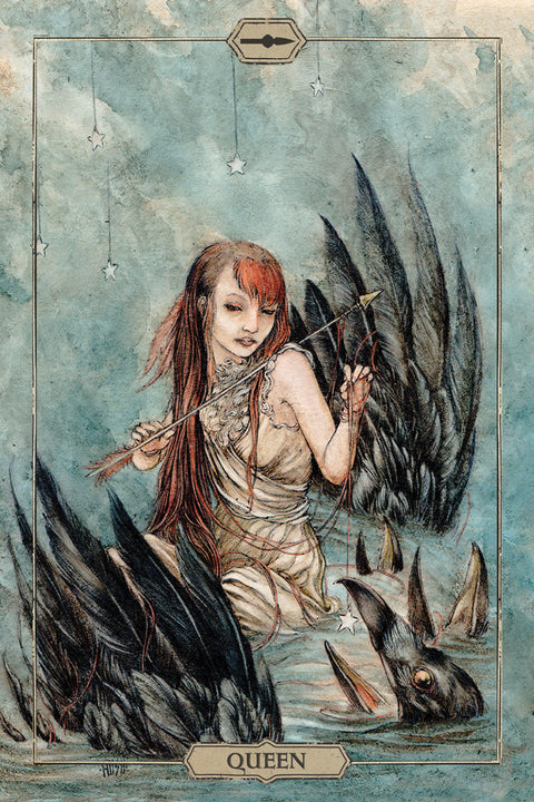 Hush Tarot Deck by Jeremy Hush 78 Cards & Guidebook US Games Systems